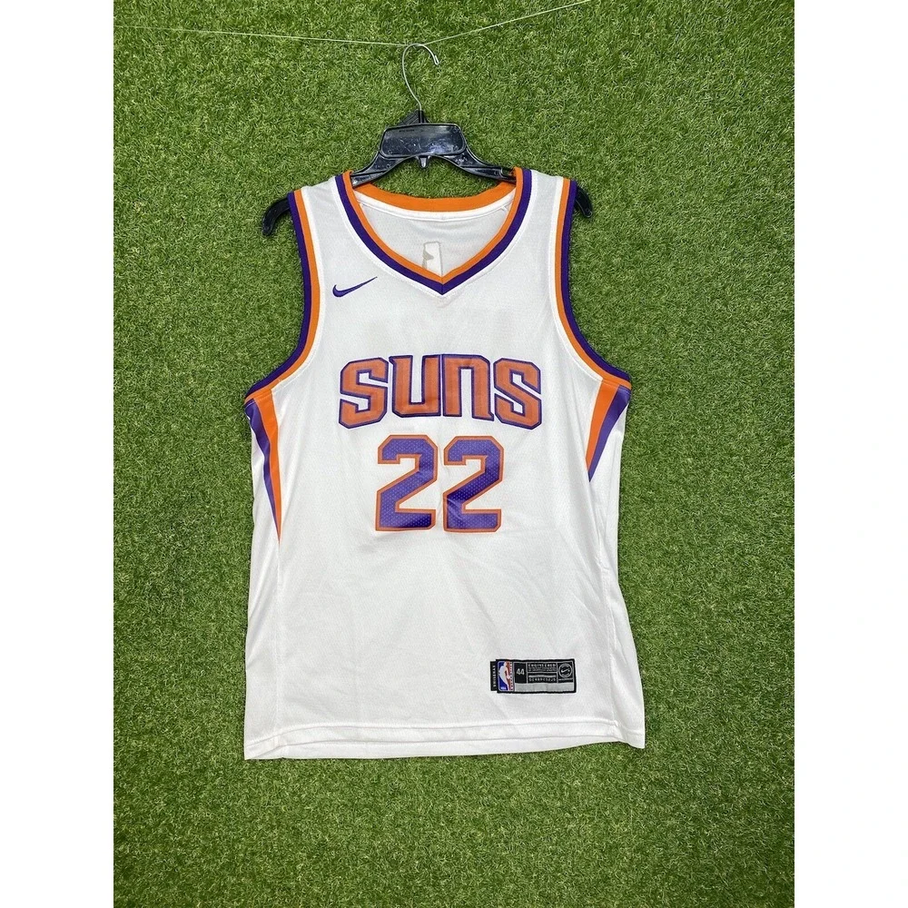 Nike Phoenix Suns Jersey Mens 44 Ayton White 22/23 Dri-Fit Booker Paypal